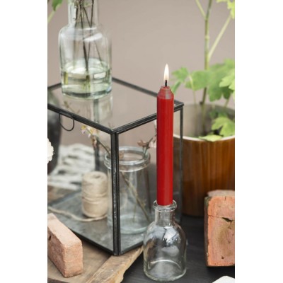 Свеча red rustic 18 см